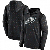 Men's Philadelphia Eagles Nike Charcoal 2021 NFL Crucial Catch Therma Pullover Hoodie,baseball caps,new era cap wholesale,wholesale hats
